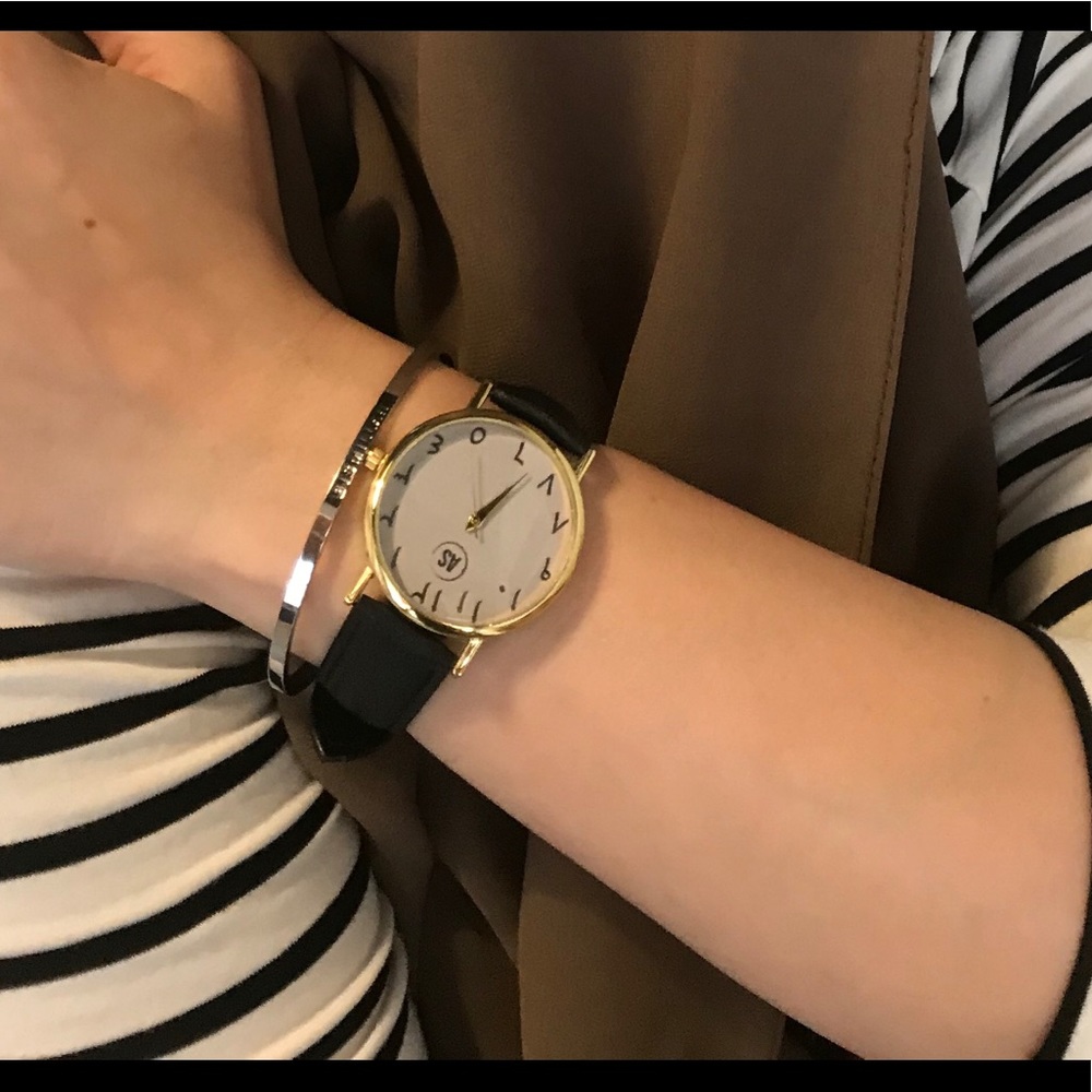 ACCESSARI GENUINE LEATHER UNISEX WATCH - Picture 3 of 6